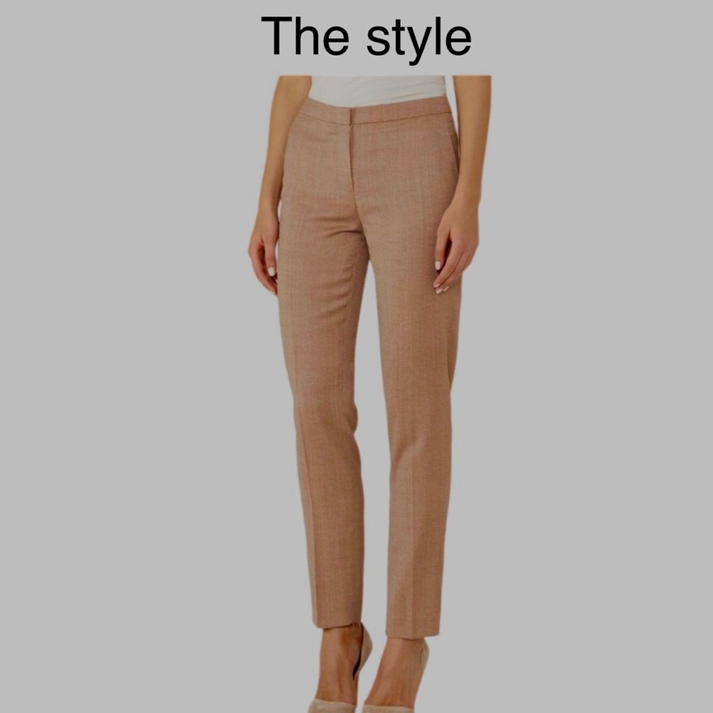 Reiss size 8 US/12 UK elegant 85%wool pants Silky supple fabricJust dry cleaned